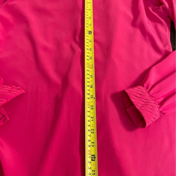 Vintage Gailord Rasberry Blouse size 10 - Picture 6 of 7